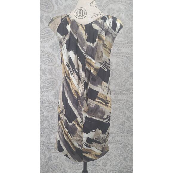 About Huevo Blanco Italian made silk women's dress Size 42 elegant old money - Picture 3 of 10